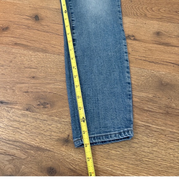 Lucky Brand Bridgette High Rise Skinny Ankle Jeans Blue Button Fly Size 6 28A - Picture 3 of 9